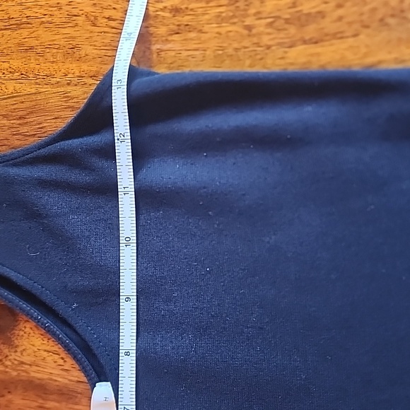 Leith Black Tank Top Style Midi Dress Size Small - Picture 7 of 9